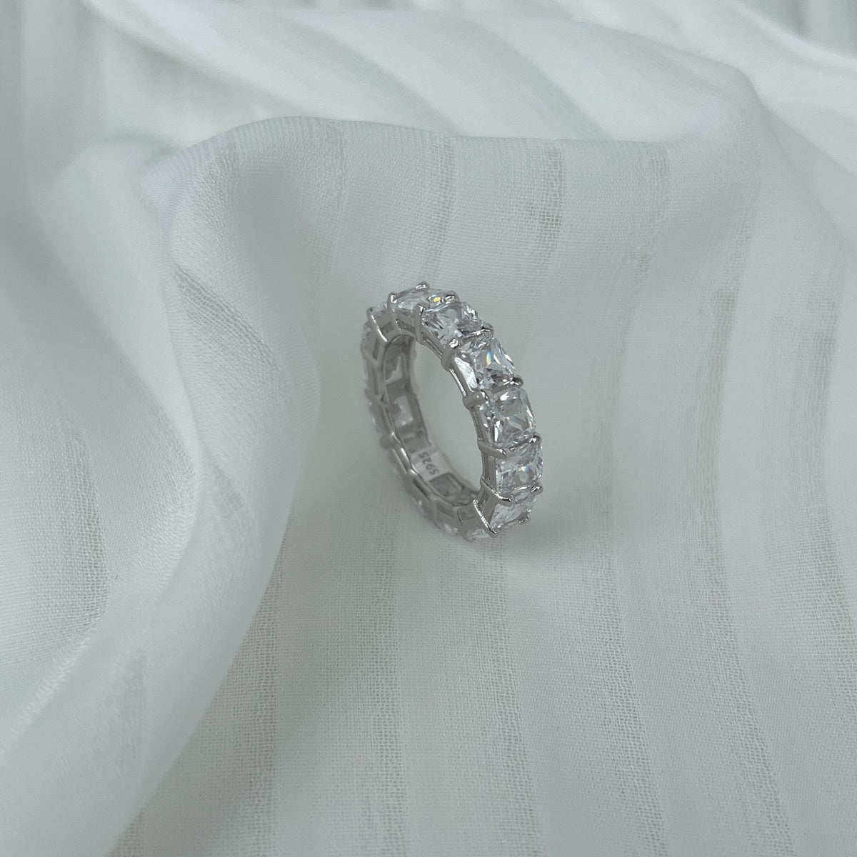 Crystal Square Ring