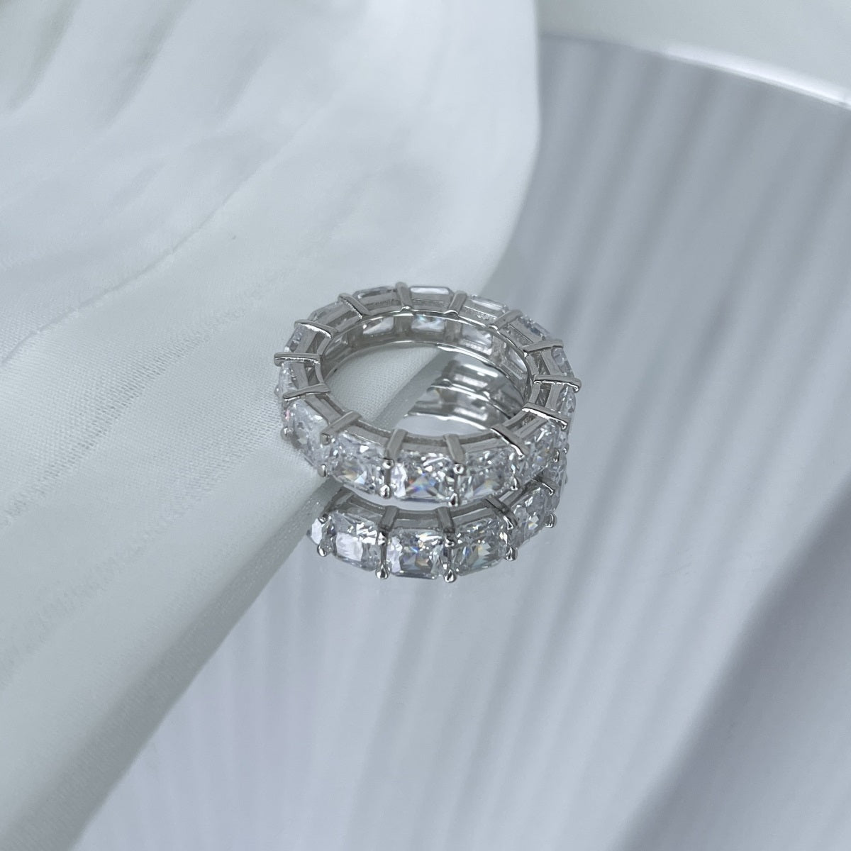 Crystal Square Ring