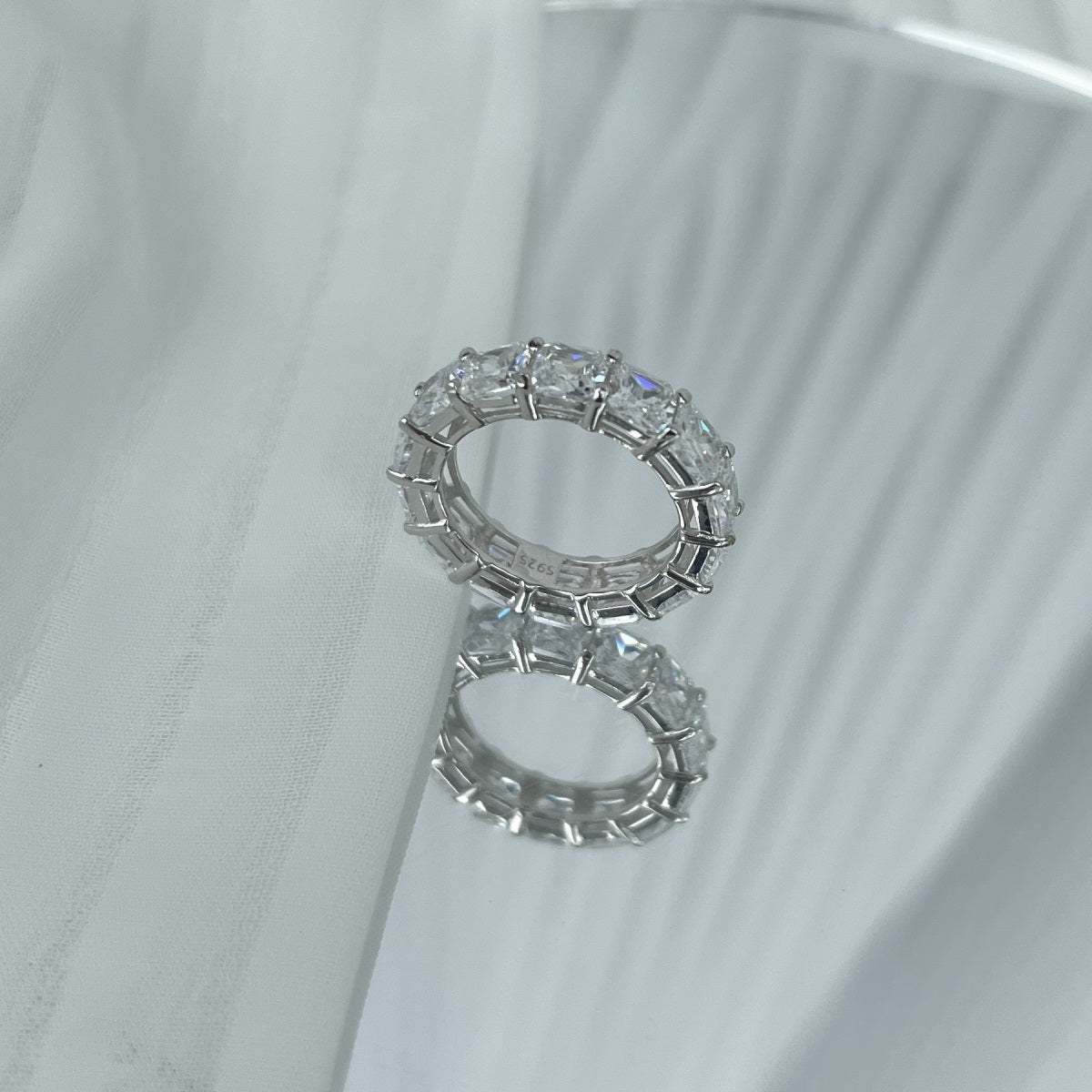 Crystal Square Ring
